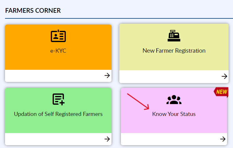Know Your Status in farmer' corner