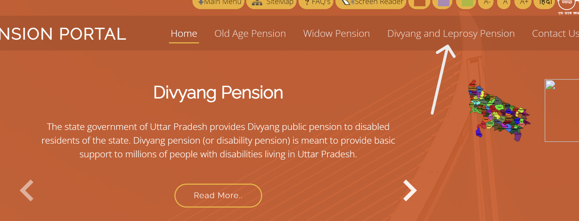 Divyang Pension UP