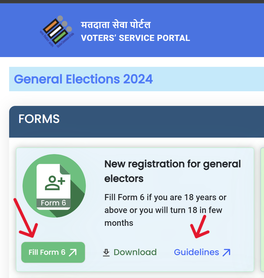 Form 6 Voter ID