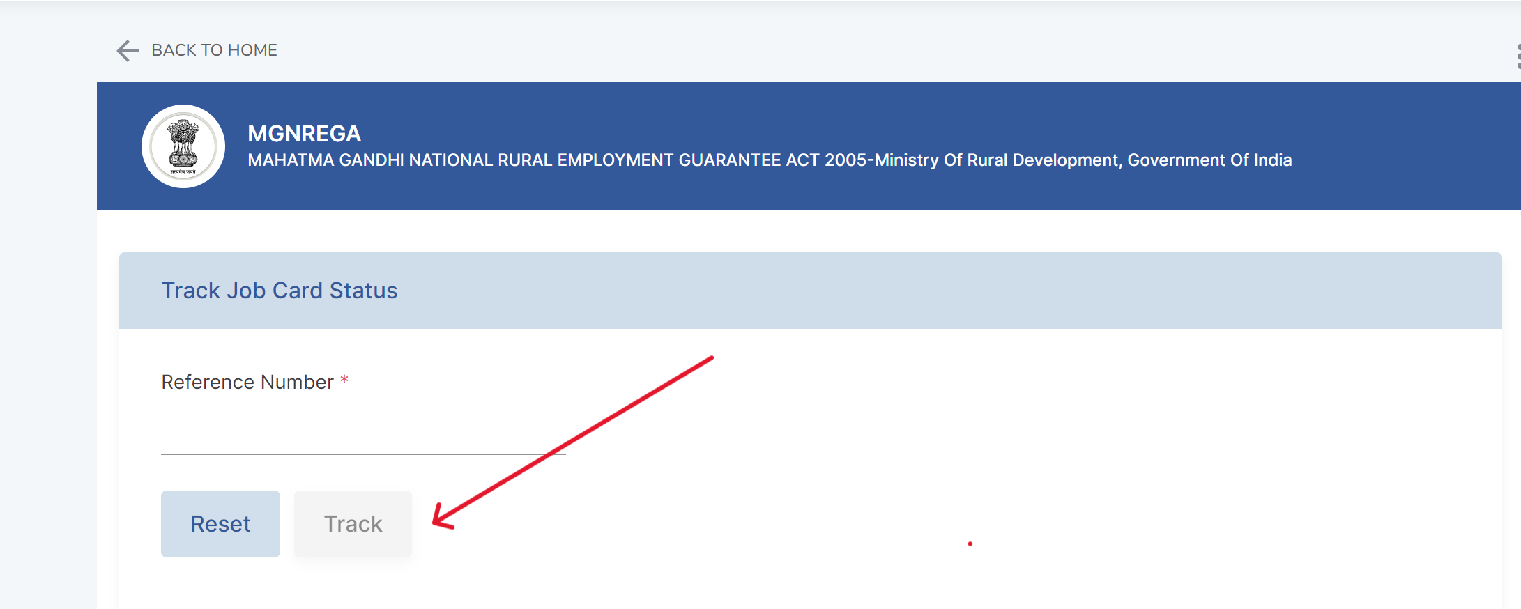 Track MGNREGA Job card status