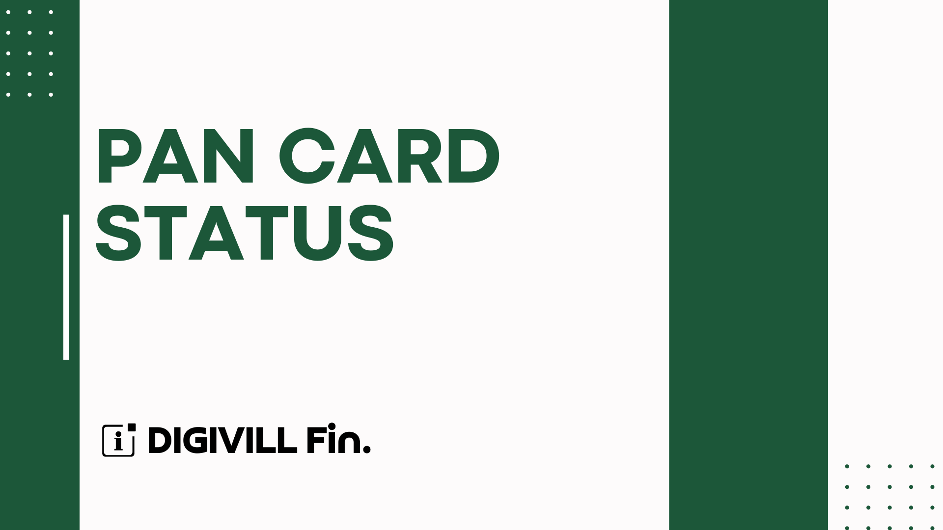 PAN Card Status - Track Application Status Through NSDL, UTIITSL and E ...