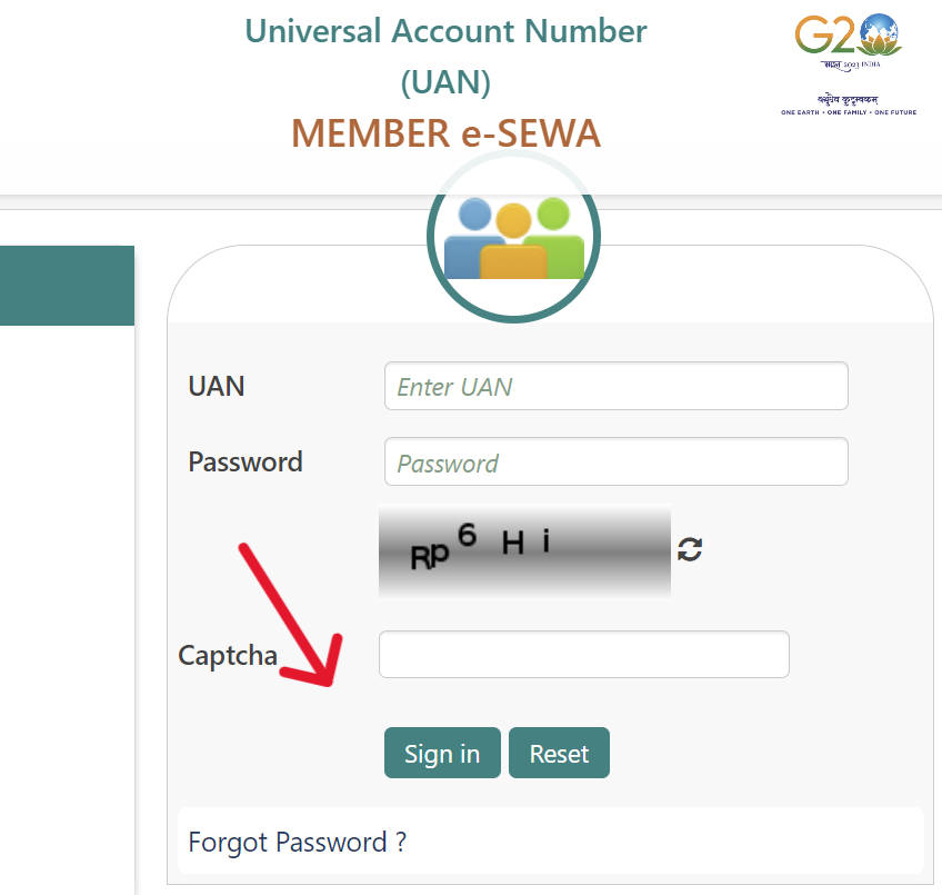 EPF Member e-Sewa Portal Login