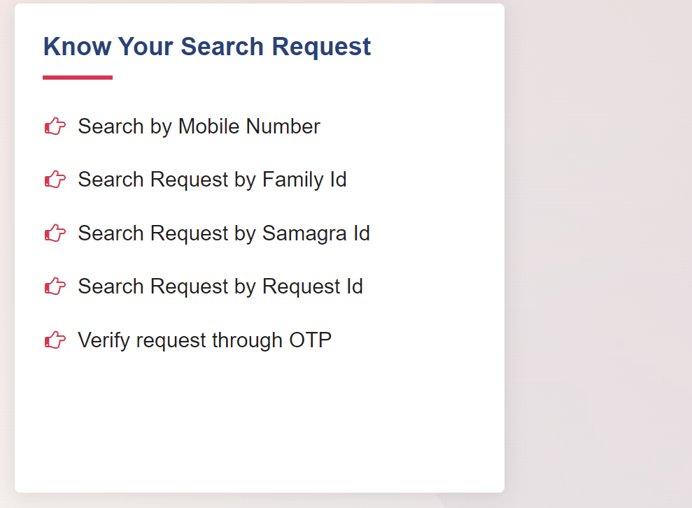 Know Your Search Request