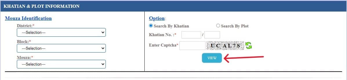 Khatian and Plot Information