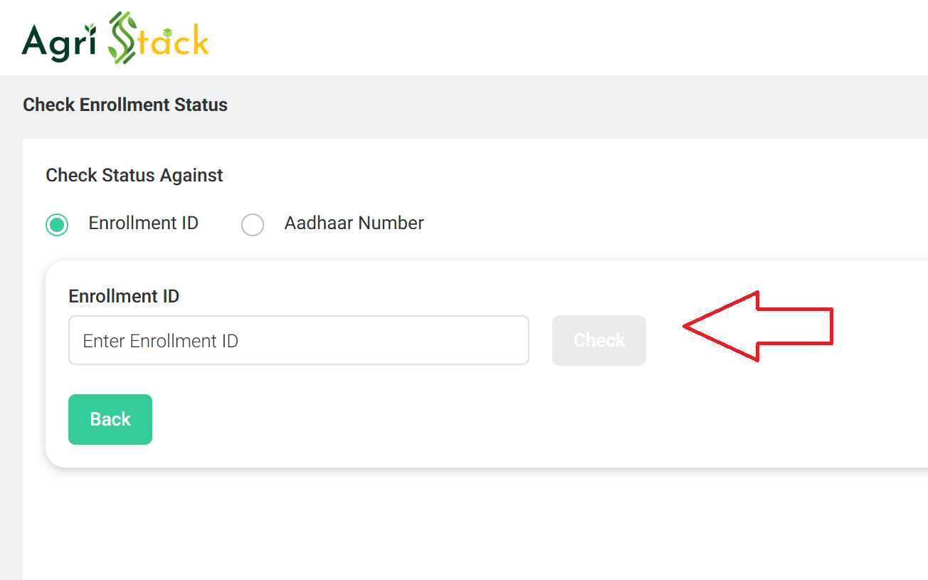 Check Enrolment Status UP Farmer Registration