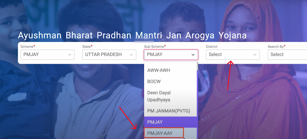 Ayushman Beneficiary Search